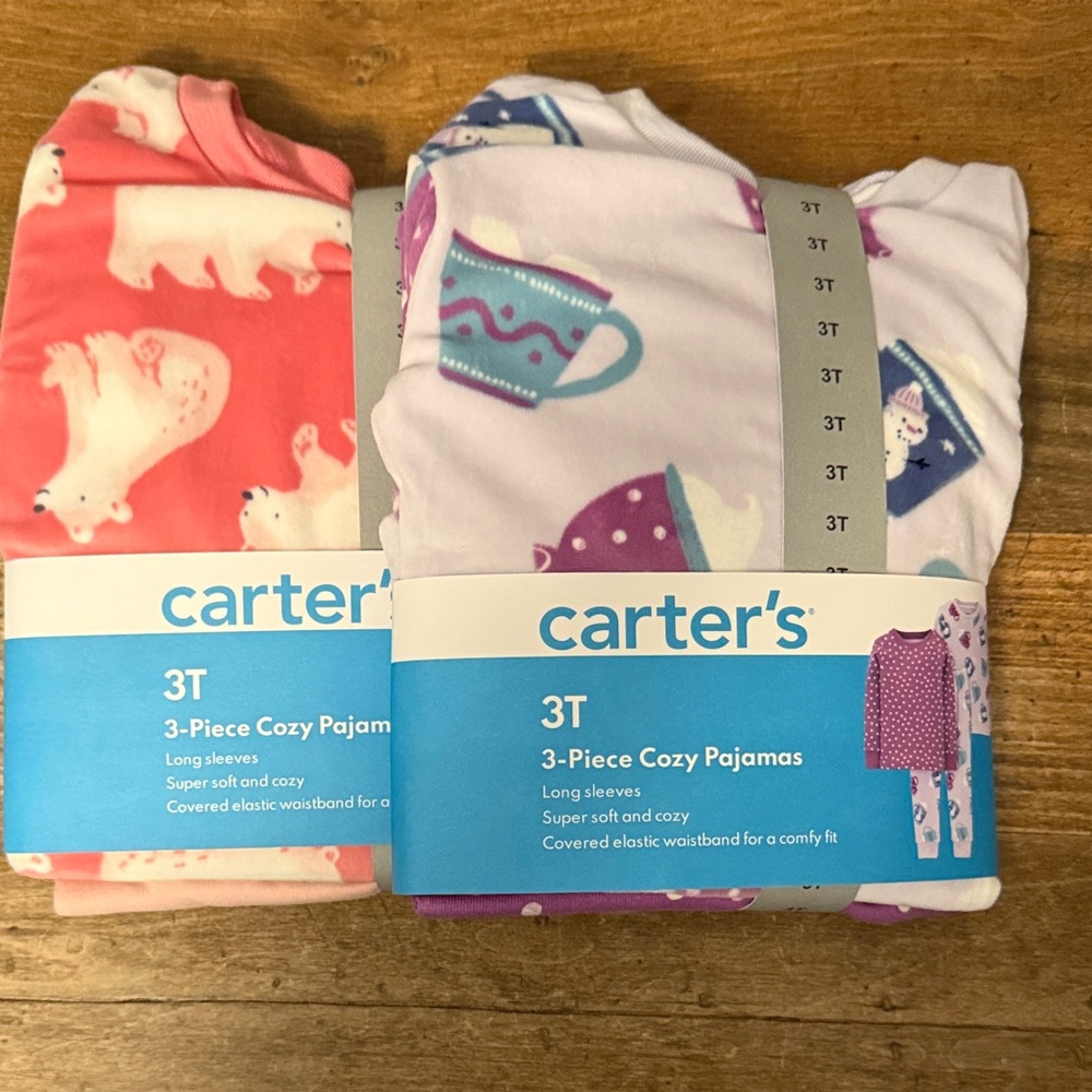Carter's Cozy Pajama Sets - toddler girl